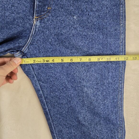 Vintage Lee Riders Mom Blue Jeans Sz 8 Medium High Waist Tapered Western USA - Picture 12 of 12